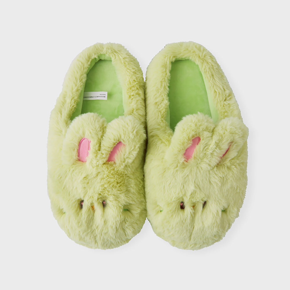 bunini ぬいぐるみスリッパ (GREEN)