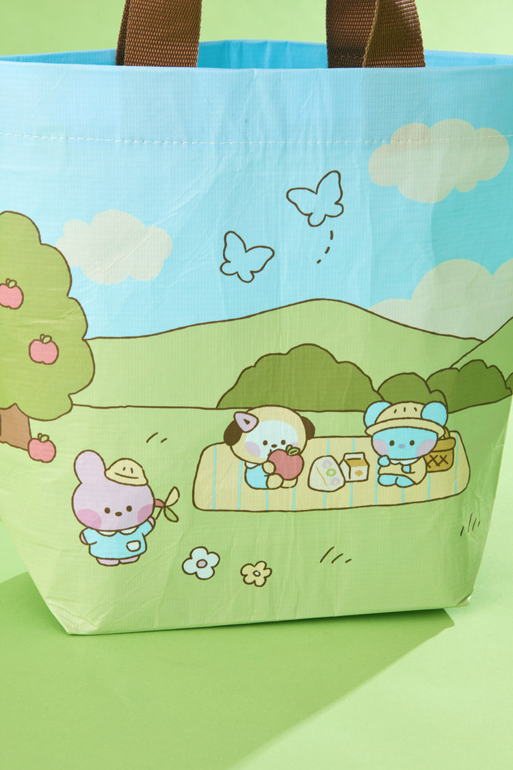 minini リユースバッグ M(PICNIC) BT21