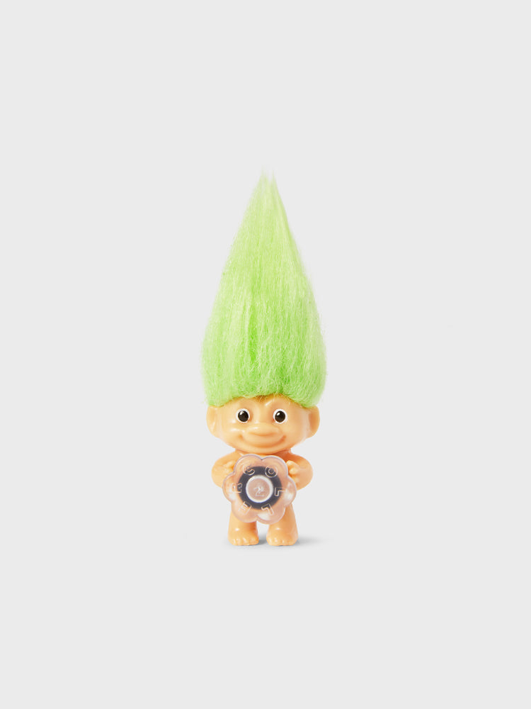COLLER x UNIVERSAL PVCフィギュアスティコン グッドラック・トロールズ(GREEN) VER.2
