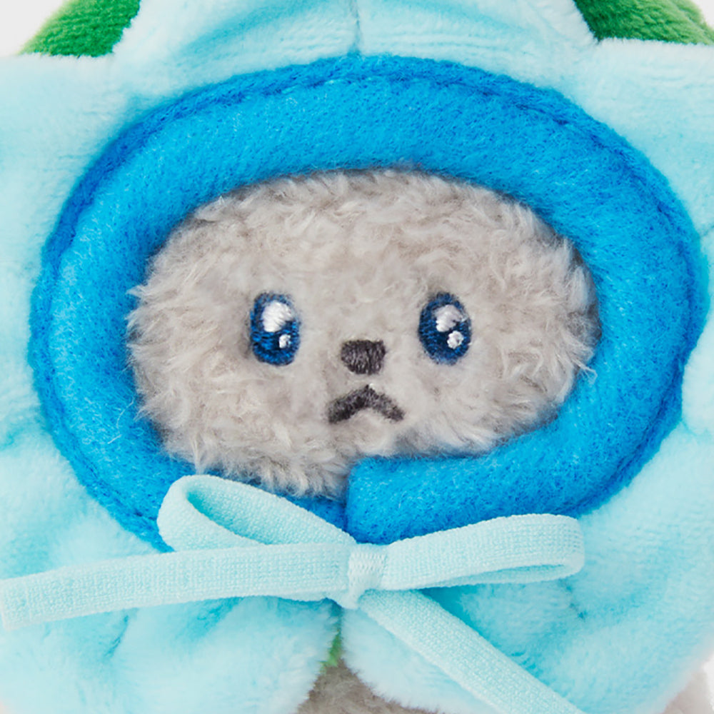 mini minini フラワーキーリング ニャギ