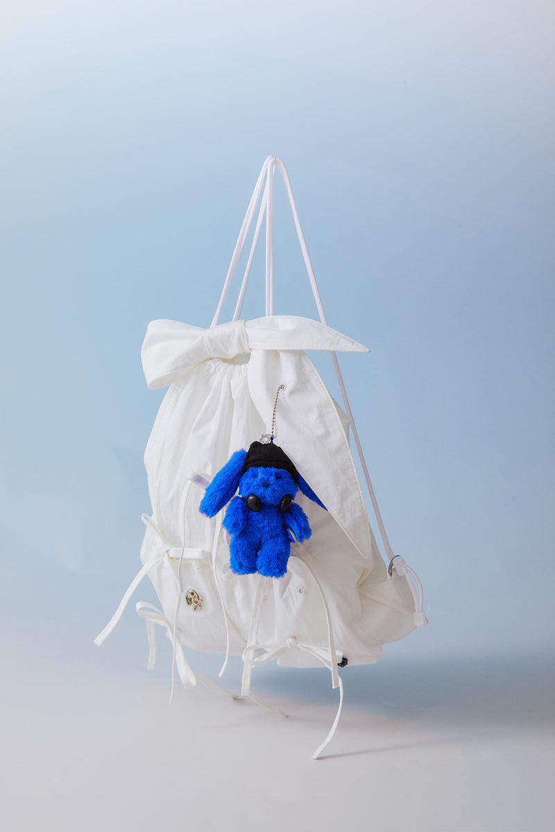 NJ X COLLER バニーぬいぐるみキーリング(TIDE BLUE)