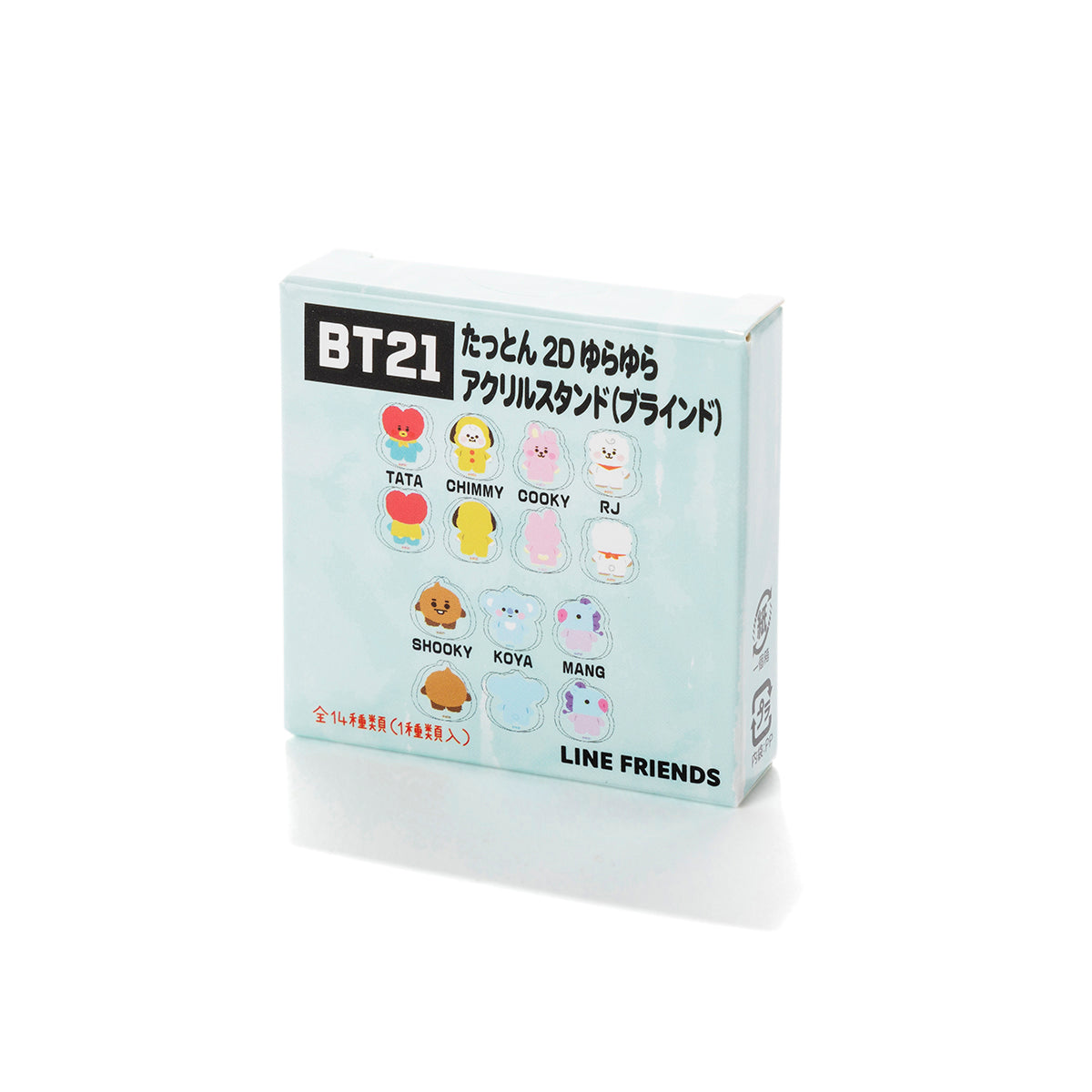 グローバル人気キャラクターブランドBT21のTカード第二弾！T