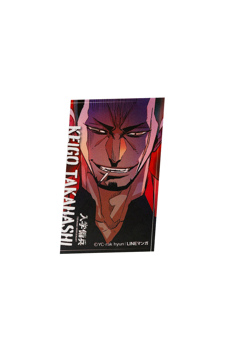 入学傭兵 スマホステッカー Keigo