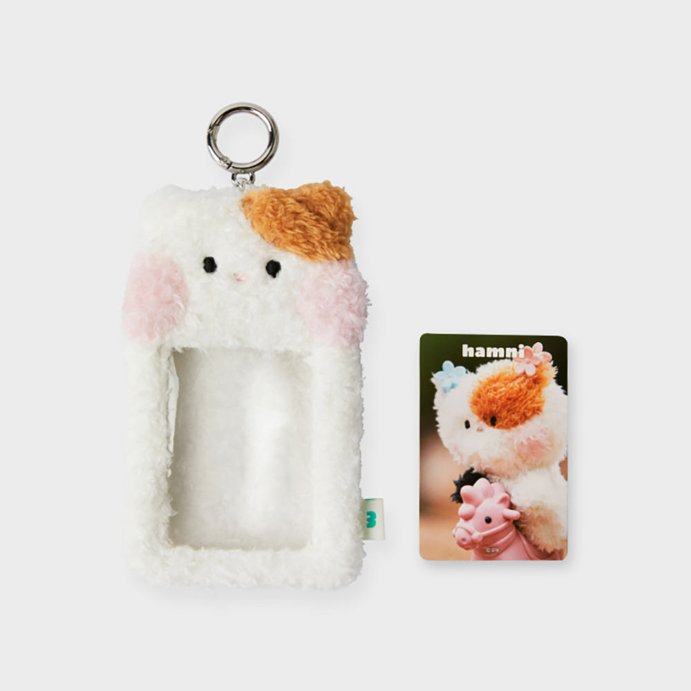 minini ホルダーキーリング ハムニ