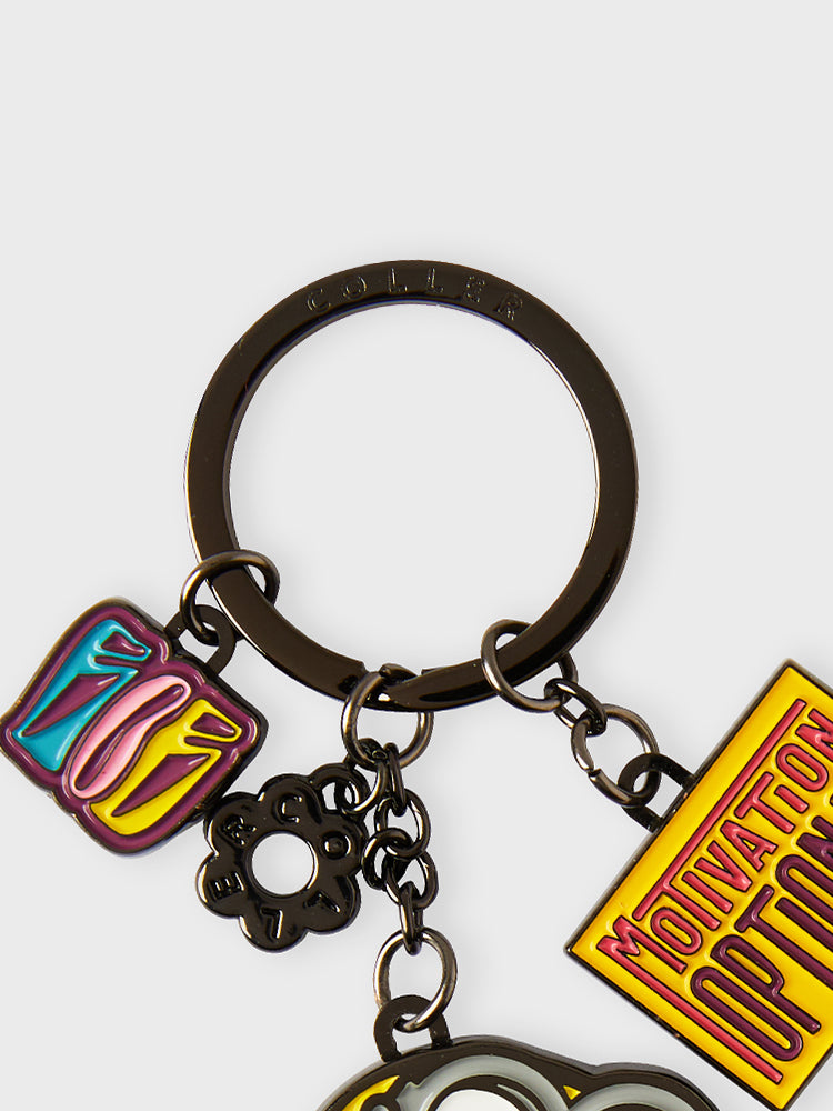 COLLER x UNIVERSAL メタルキーリング ミニオンズ
