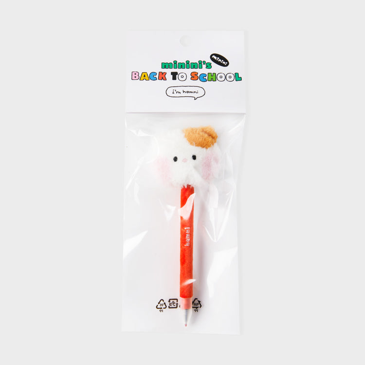 minini ぬいぐるみペン ハムニ