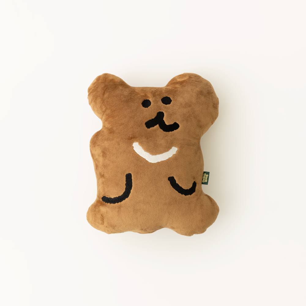 DINOTAENG フラットファークッション クロワッサン(in the Woods) ボボ