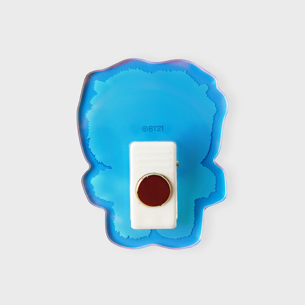 BT21 minini アクリルクリップ マグネット(パープル) RJ