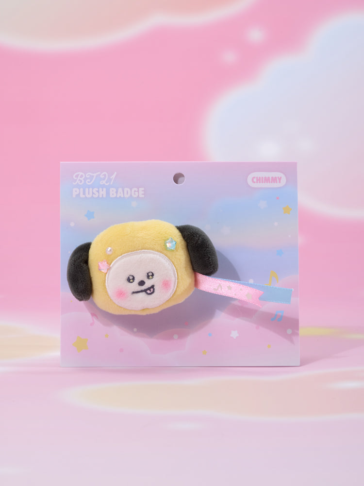 ぬいぐるみバッジ(BEYOND THE JOURNEY) CHIMMY – LINE FRIENDS SQUARE
