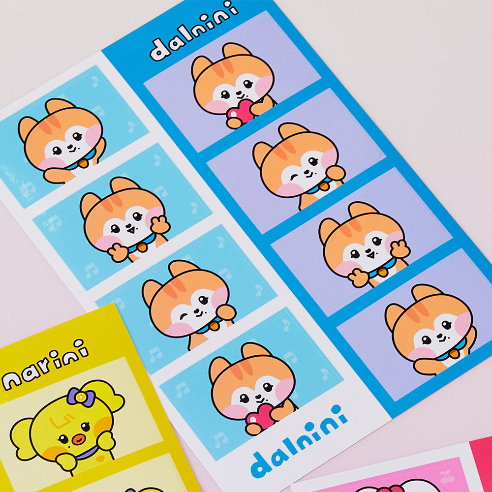 minive minini 4カットステッカー dalnini