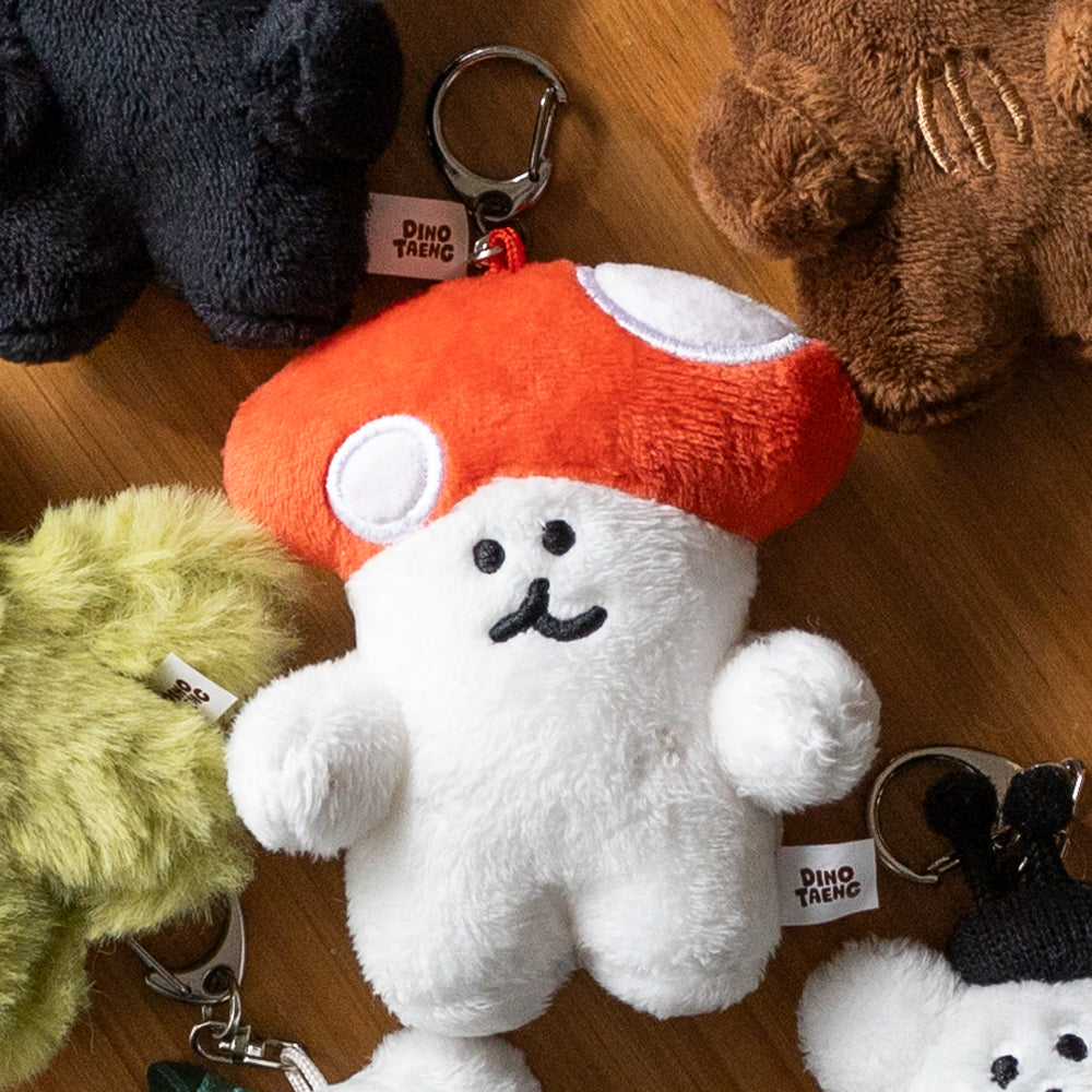 DINOTAENG キーリング キノコ(in the Woods)