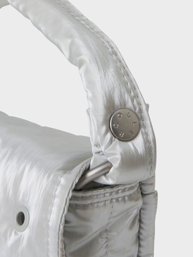 COLLER プチトートバッグ シルバー