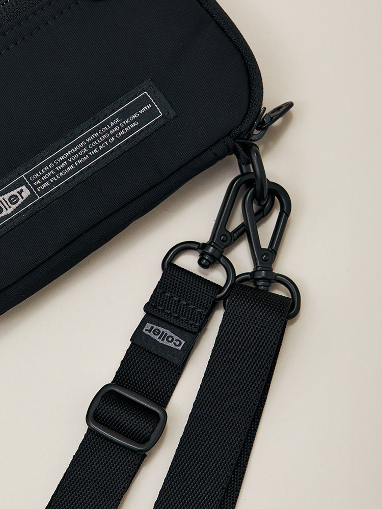 COLLER ナイロンマルチポーチ ブラック
