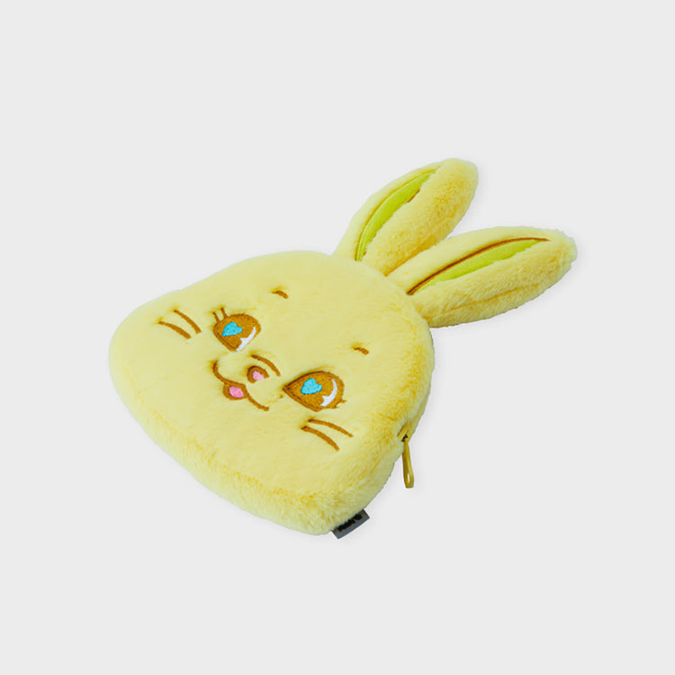 TOKKI ぬいぐるみフェイスポーチ (YELLOW)