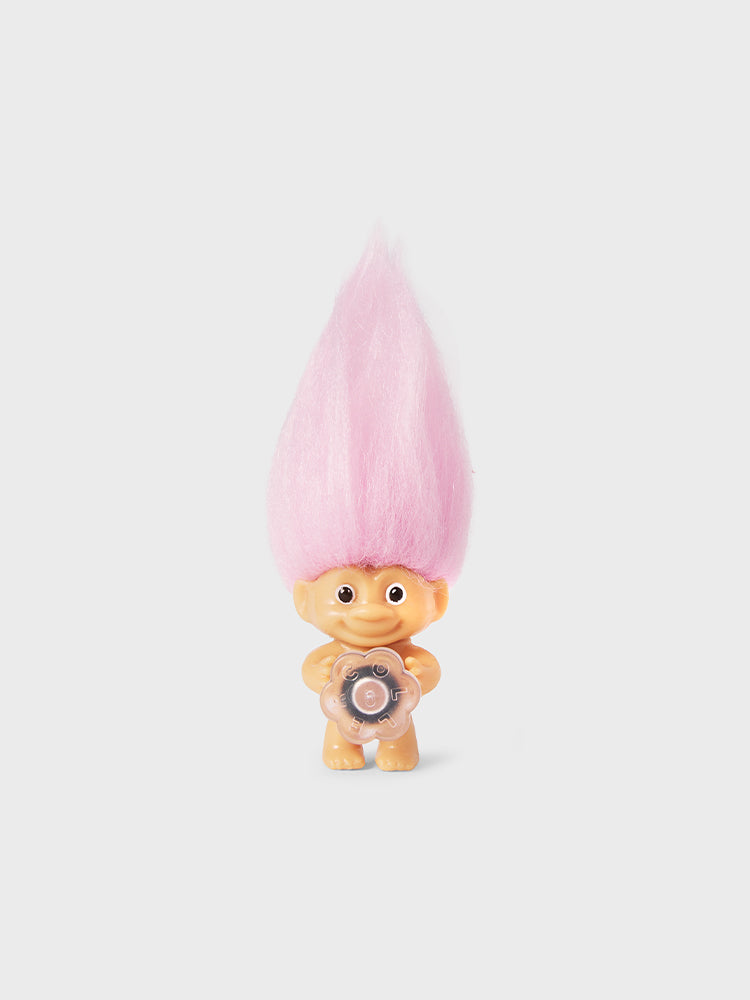COLLER x UNIVERSAL PVCフィギュアスティコン グッドラック・トロールズ(PINK) VER.2