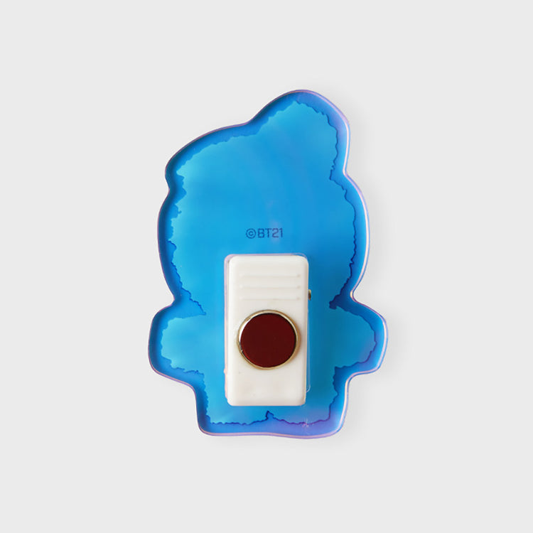 BT21 minini アクリルクリップ マグネット(パープル) COOKY