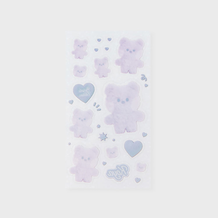 BT21 minini フォトステッカー(パープル) KOYA