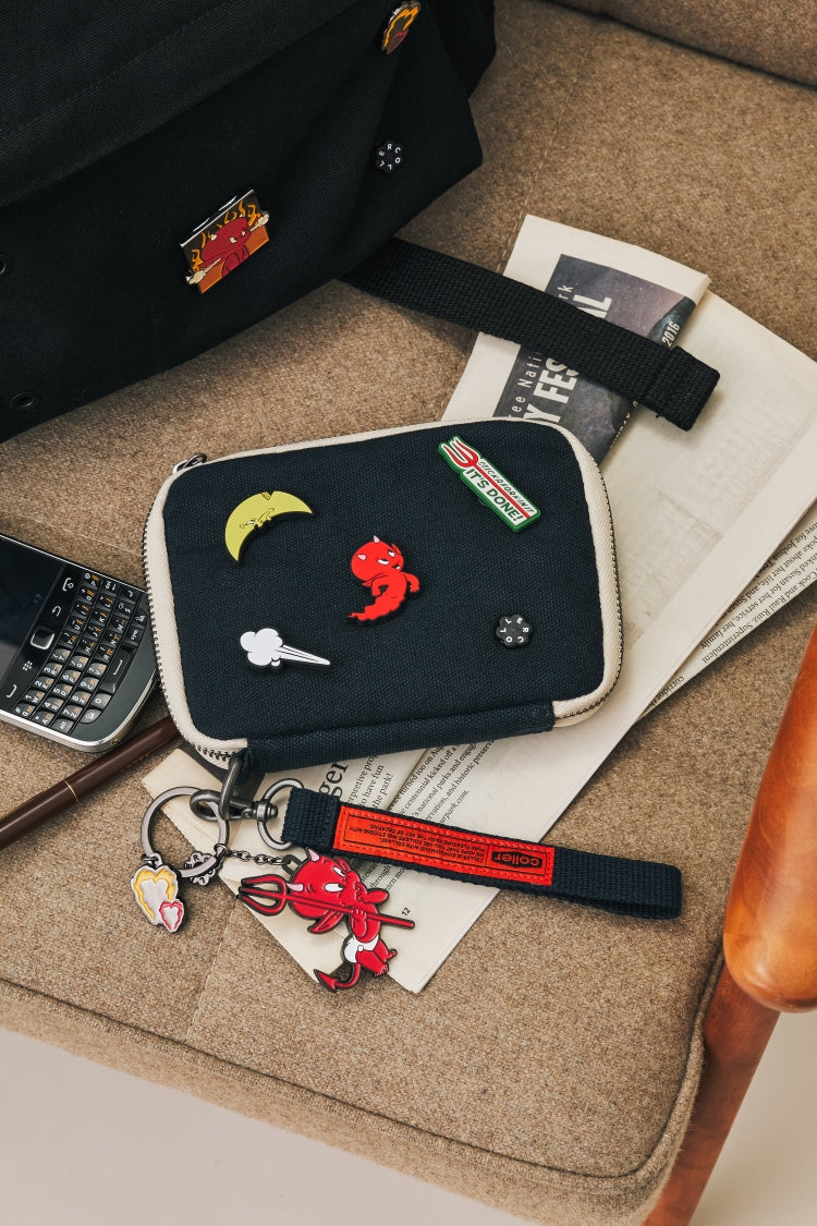 COLLER x UNIVERSAL メタルキーリング ホット・スタッフ・ザ・リトル・デビル VER.2