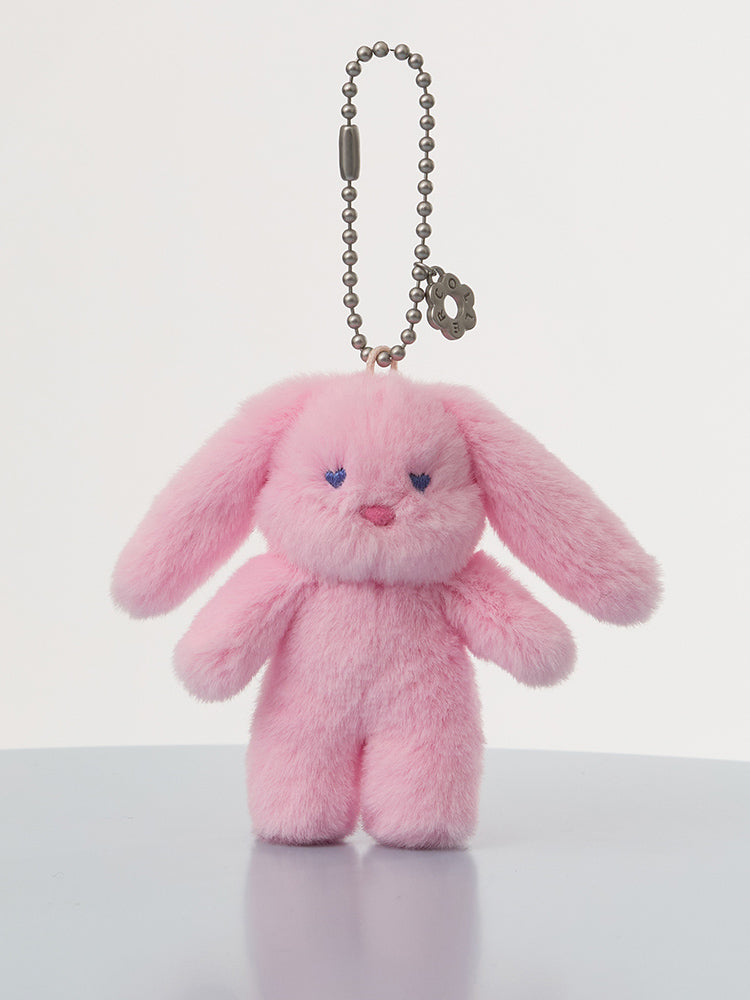 COLLER ミニふわふわぬいぐるみキーリング BUNNY