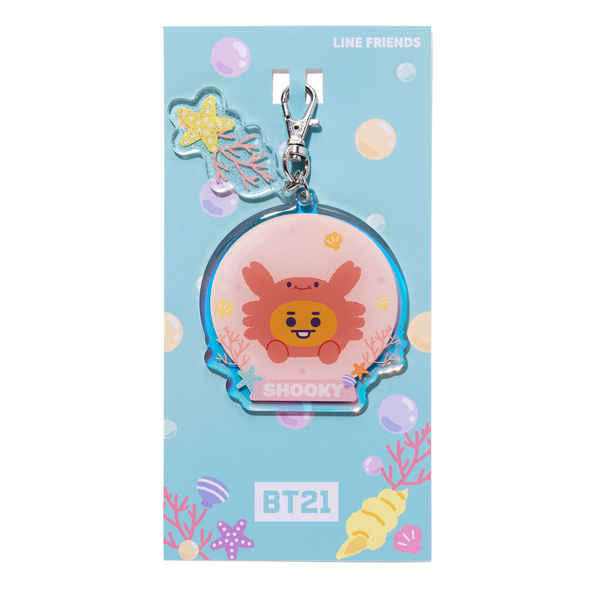 ベビー 海の生物2アクリルキーチェーン(Little Friends) SHOOKY