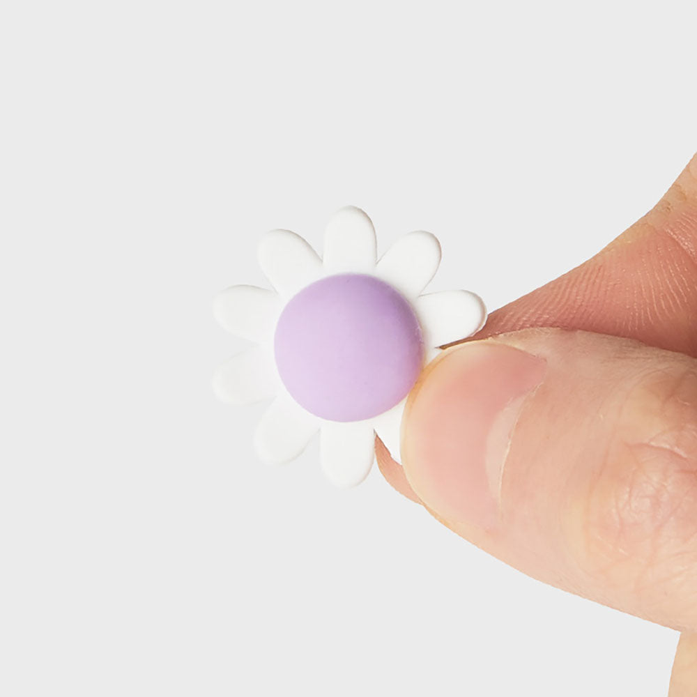 COLLER スモールフラワースティコン3 パープル