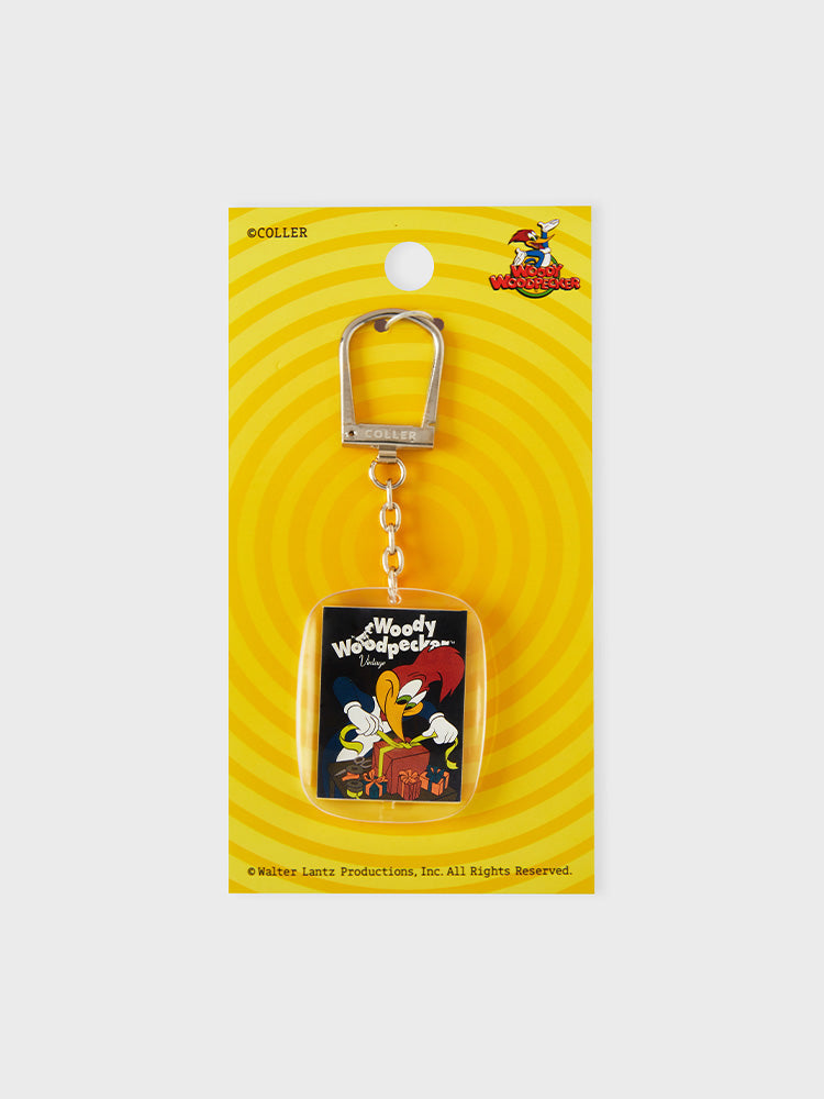 COLLER x UNIVERSAL アクリルフォトキーリング ウッディー・ウッドペッカー VER.1