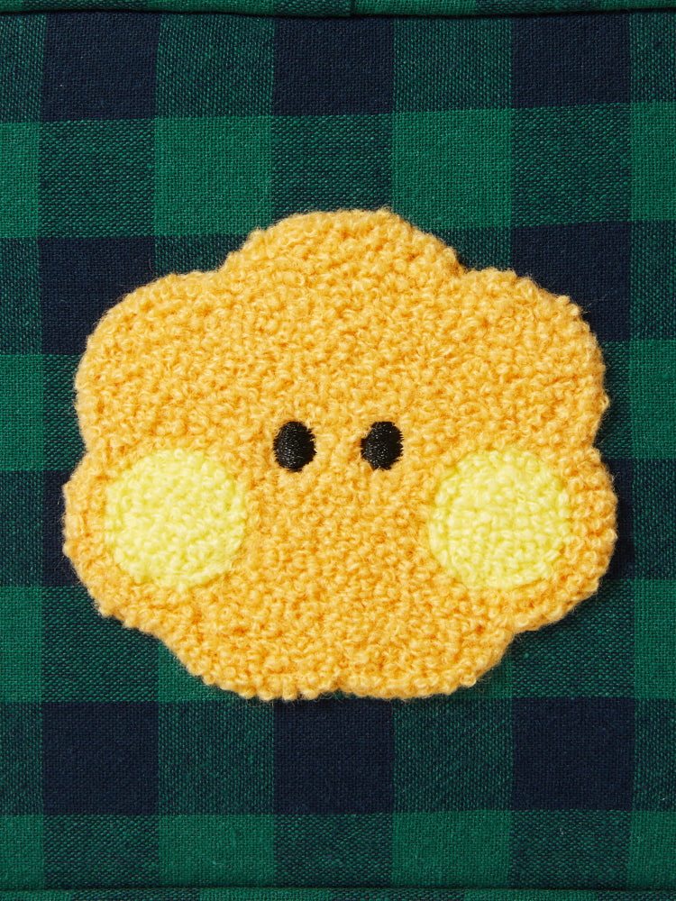 minini ベーシック チェックポーチ SHOOKY