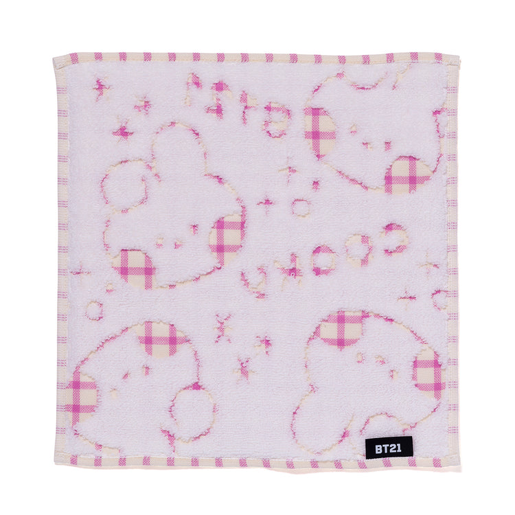 BT21 minini ミニタオル(チェック) COOKY