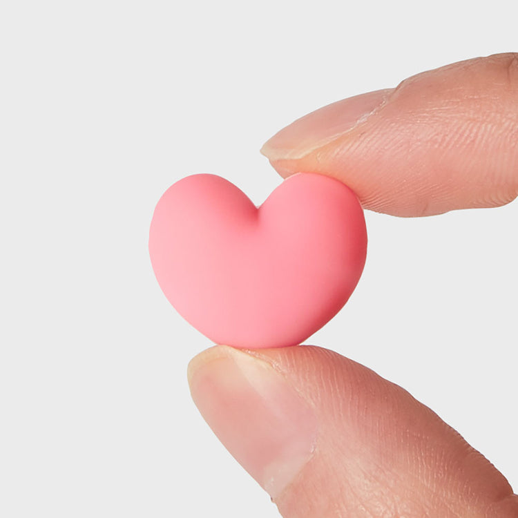 COLLER ハート型スティコン ピンク