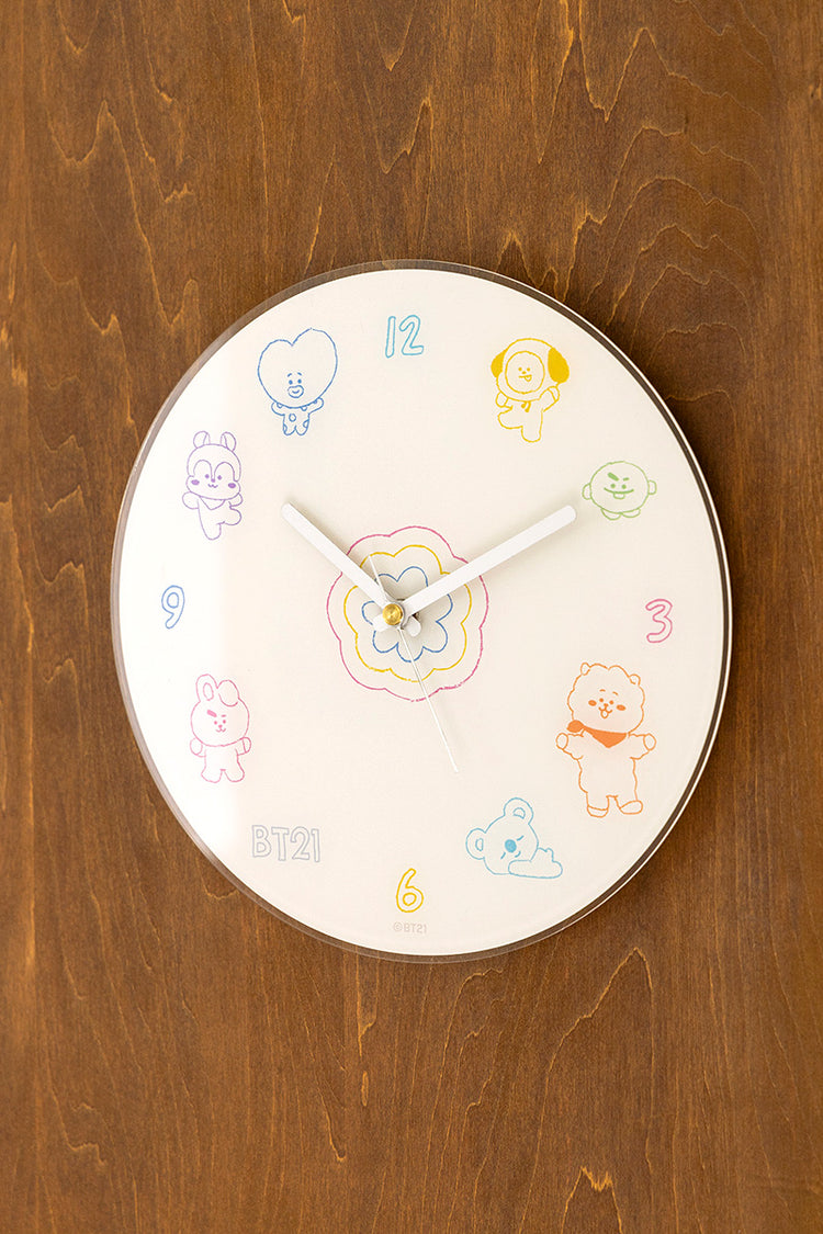 壁掛け時計(新生活) BT21