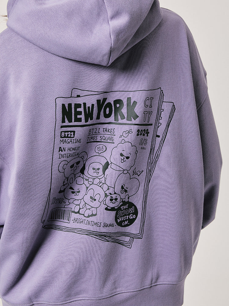NEW YORK パーカー(CITY-EDITION) BT21
