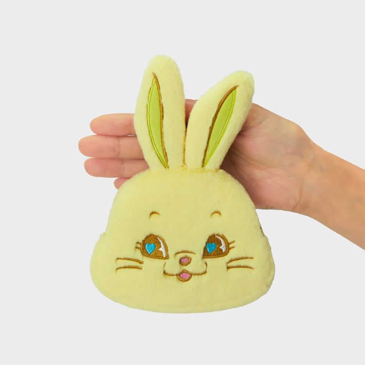 TOKKI ぬいぐるみフェイスポーチ (YELLOW)