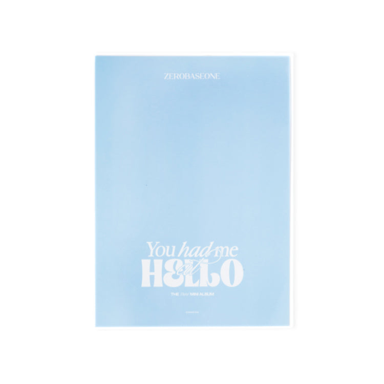 ZEROBASEONE 下敷き KIM JI WOONG