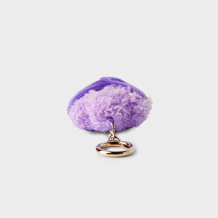 BT21 minini ぬいぐるみキーリング(パープル) SHOOKY