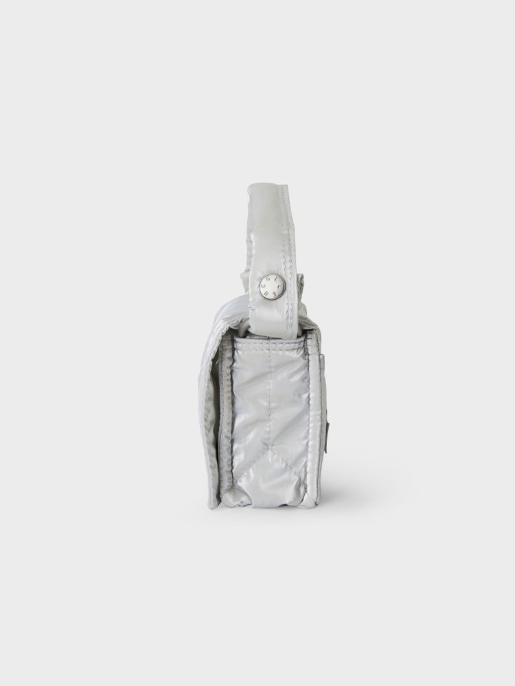 COLLER プチトートバッグ シルバー