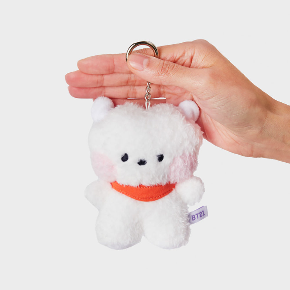 BT21 minini スタンディングぬいぐるみキーリング RJ