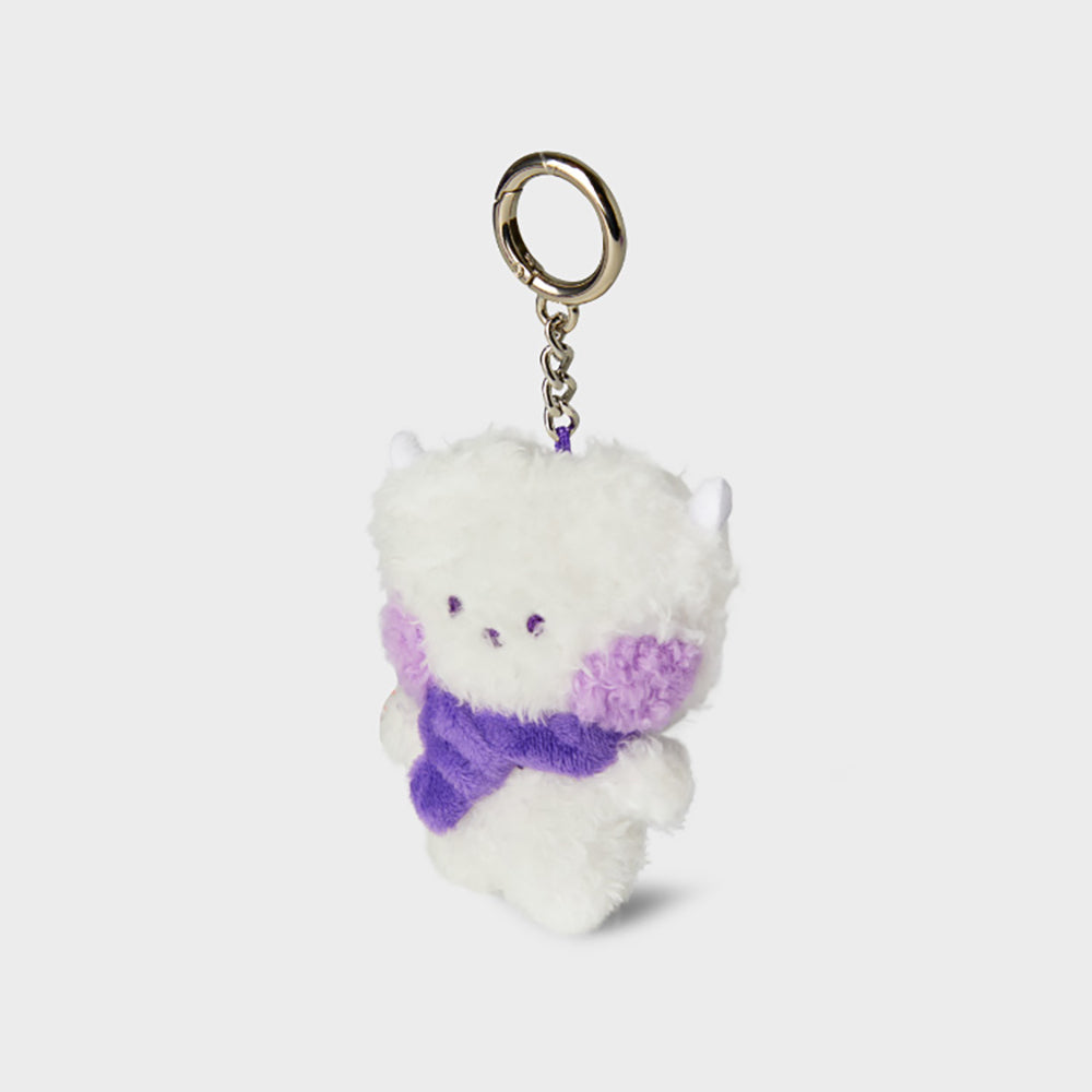 BT21 minini ぬいぐるみキーリング(パープル) RJ