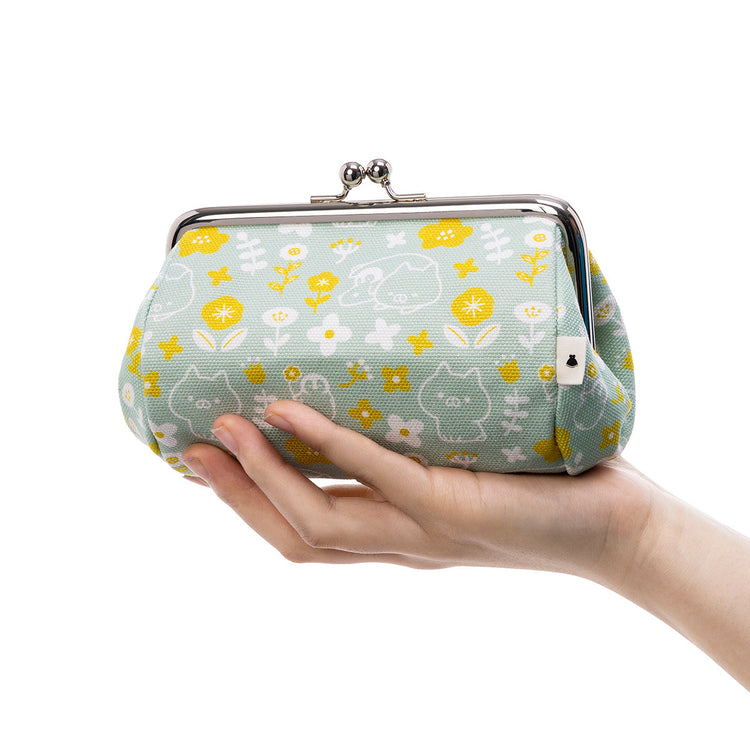 AYANOKOJI がま口コスメポーチ ねこぺん日和