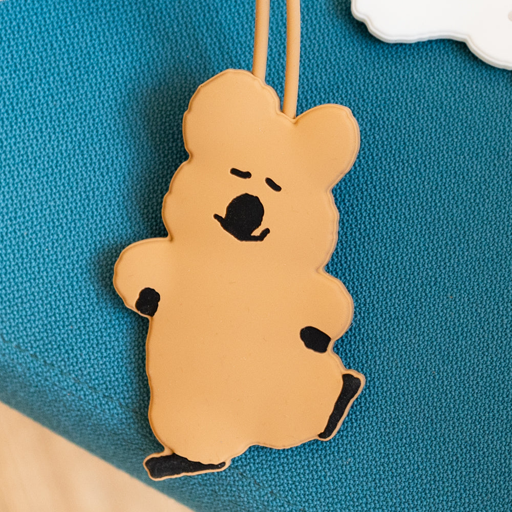 DINOTAENG シリコンネームタグ(in the Woods) クオッカ