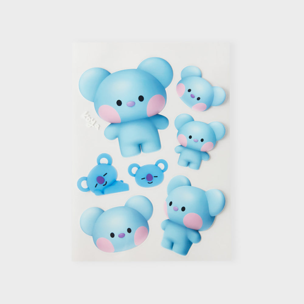 YESASIA: BT21 Die Cut Sticker MY LITTLE BUDDY /(1)KOYA