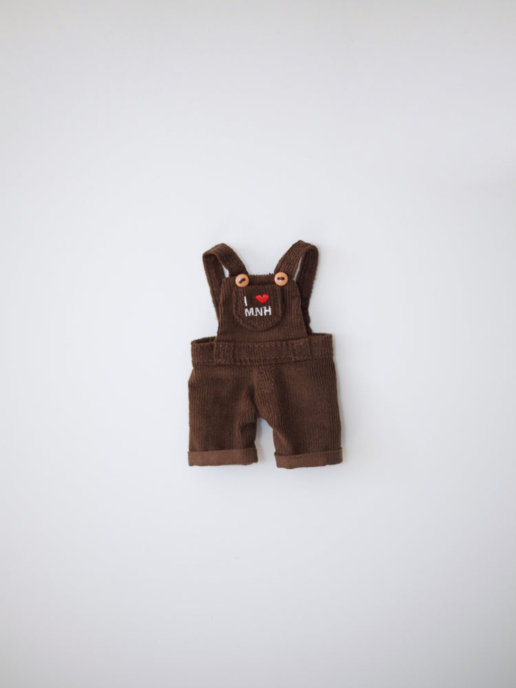 MNHオーバーオール BROWN