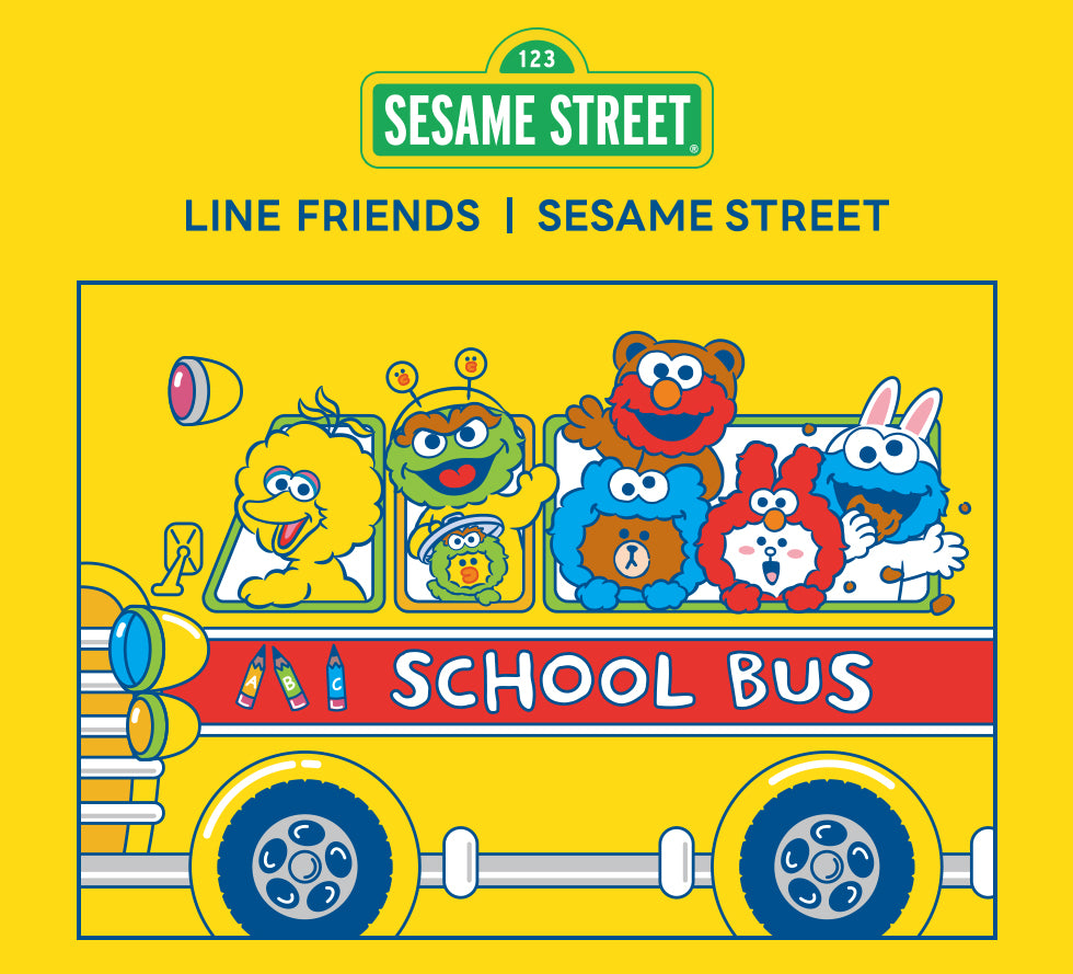LINE FRIENDS X SESAME STREET