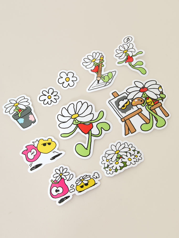 【数量限定先行予約】ZO&FRIENDS ステッカーパック(LUCKY SHOP) A&NE