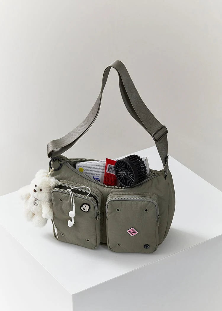 COLLER ボディバッグ モスグリーン