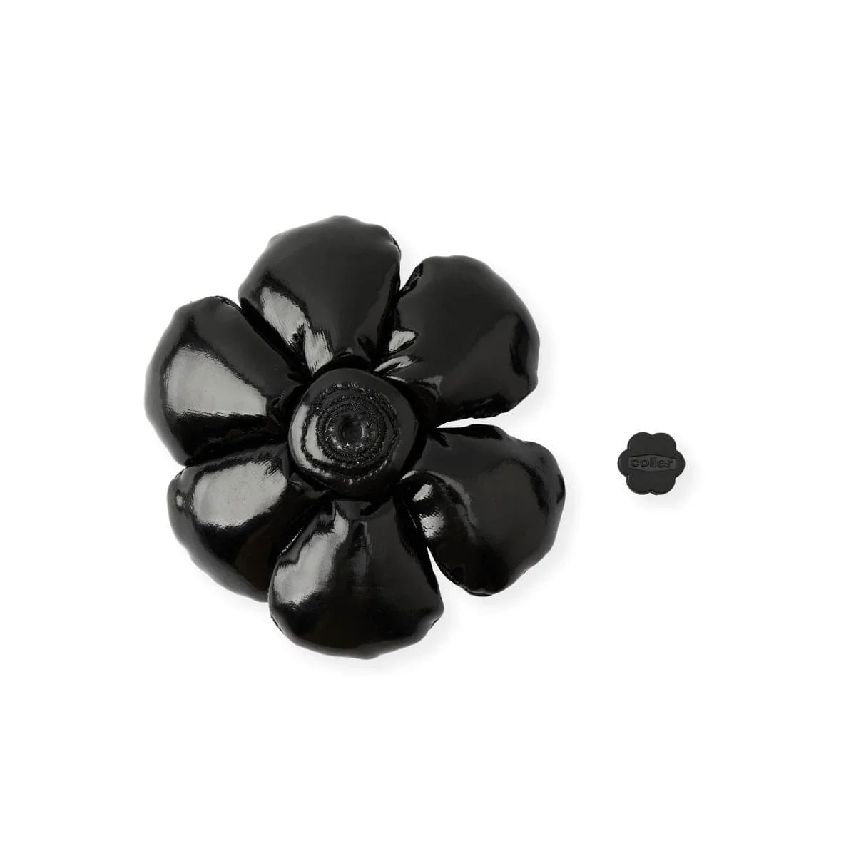 COLLER PADDED フラワースティコン ブラック