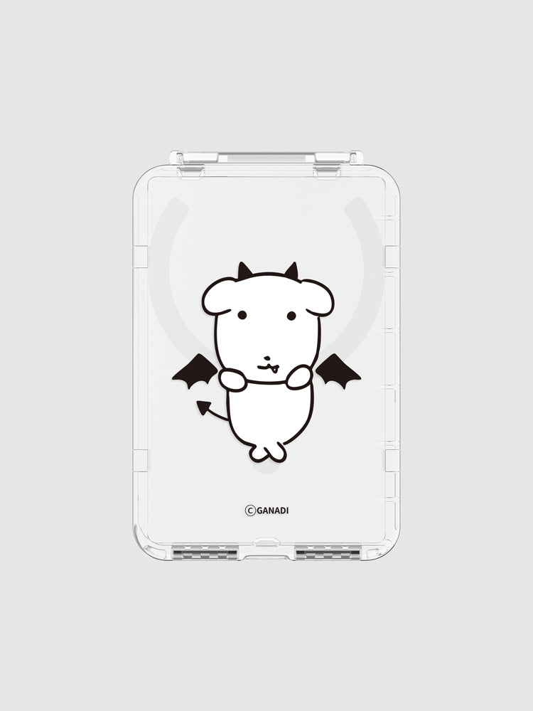 【期間限定販売】MagSafe クリアカードケース(悪魔) GANADI