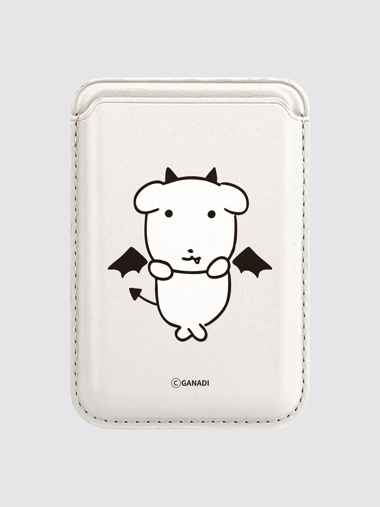 【期間限定販売】MagSafe レザーカードケース(悪魔) GANADI