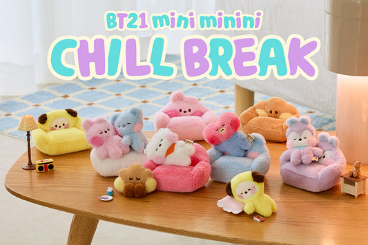 BT21 mini minini CHILL BREAK