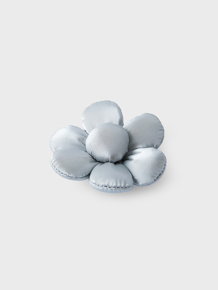 COLLER PADDED ミニフラワー スティコン パールグレー