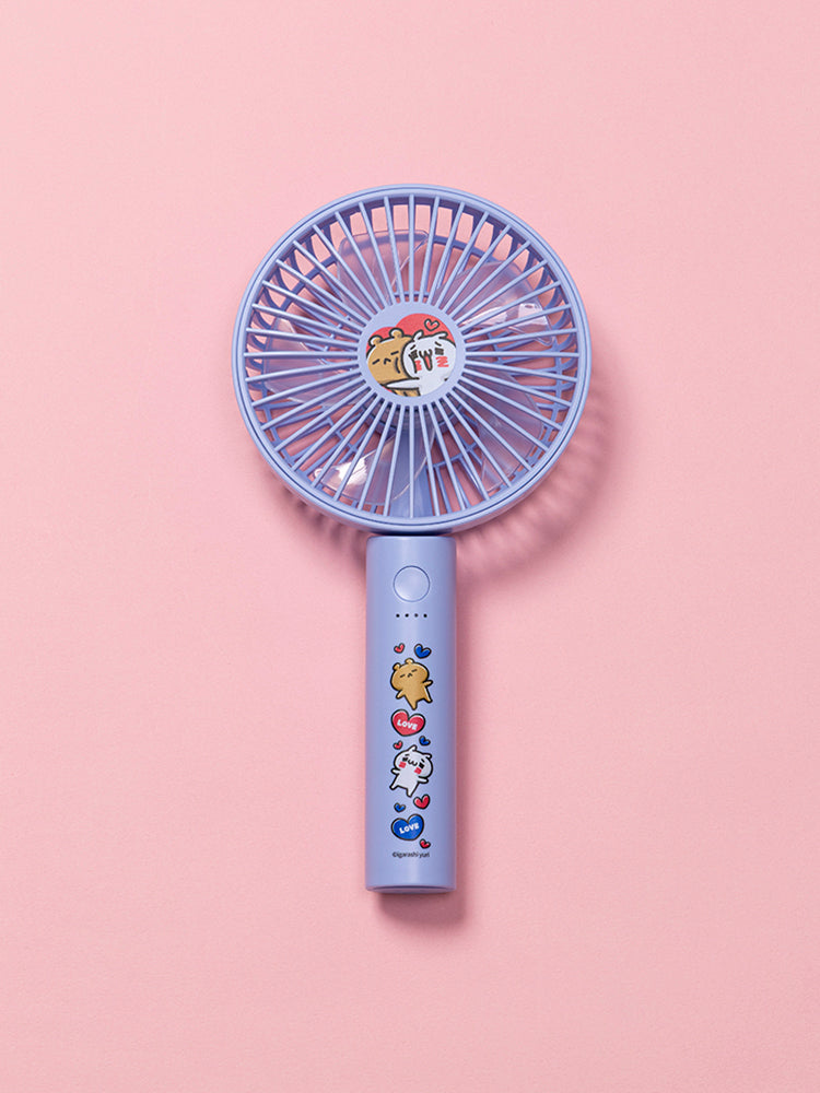 【数量限定予約販売】スタンド付きハンディファン 愛しすぎて大好きすぎる。